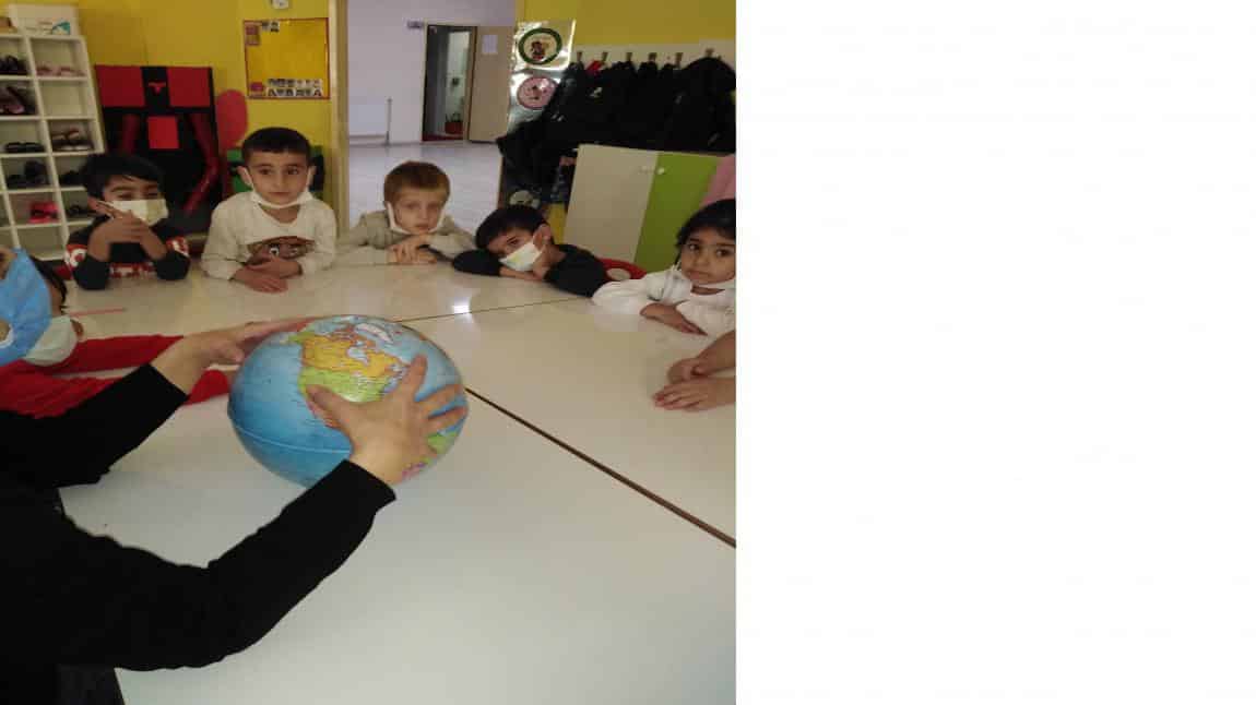 Iman Afsarian Sınıfı ( EMEL DENİZ ) çocuklarla birlikte dünyanın katmanlarını öğrendi
